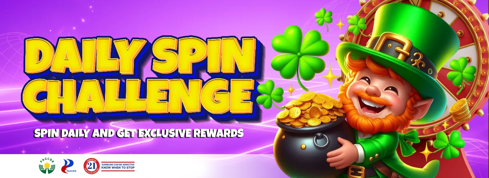 Spin daily to win up to ₱88,888
